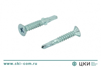 Саморез для крепления древесины к металлу