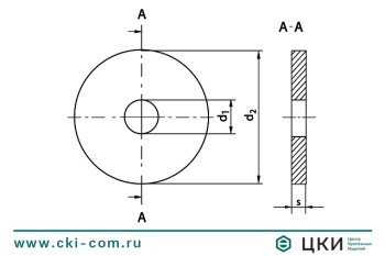 Шайба увеличенная DIN 1052