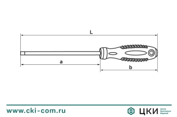 Отвертка диэлектрическая NPI