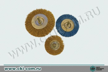 Кордщётка дисковые с оправкой 6мм Osborn