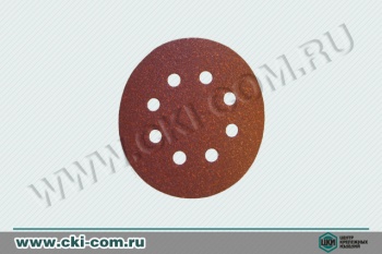 Бумага наждачная на "липучке"