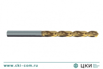 Сверло DIN 338 HSS-G TiN