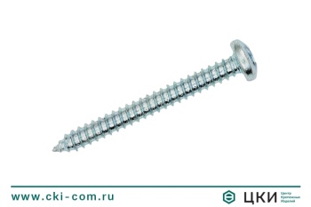 Саморез DIN7981 6.3х110 остроконечный сталь цинк PH 3